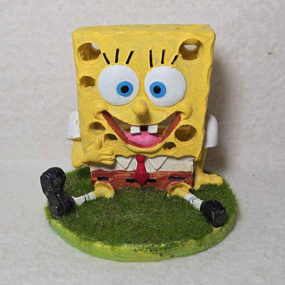 Viacom 4 Inch SpongeBob Squarepants Aquarium Ornament Display